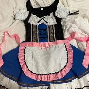 COPY - Oktoberfest beer girl costume dirndl